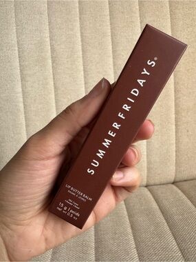 Summer Fridays Lip Butter Balm Hot Cocoa